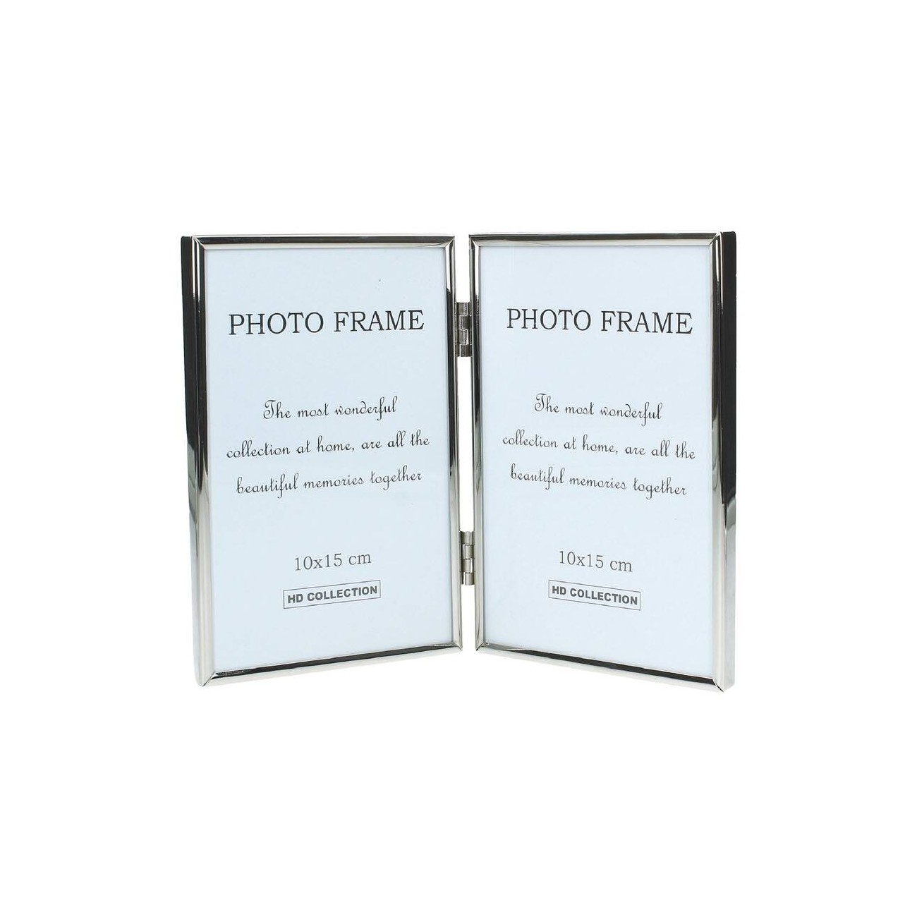 Photo Frame Silver Double 10x15cm Res-4682