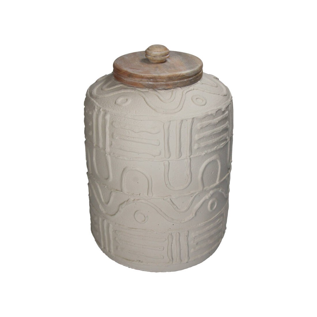 Jar Terracotta Beige 20xh35cm Kal-3791