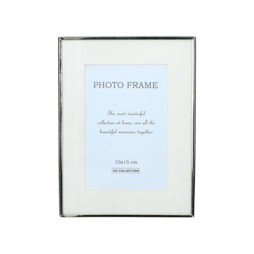 Photo Frame Silver 10x15cm Res-5683