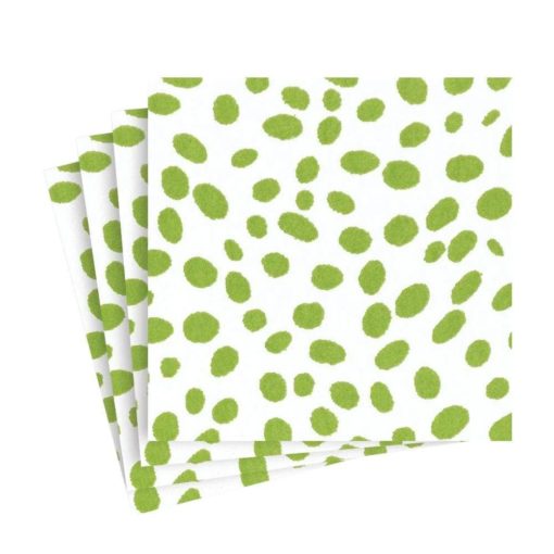 Napkin Green Spots 14591Lg