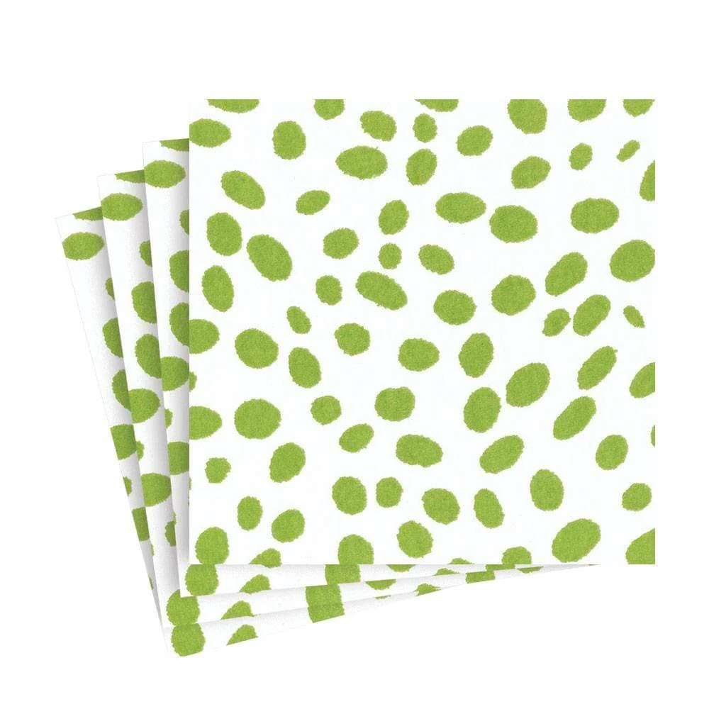 Napkin Green Spots 14591Lg