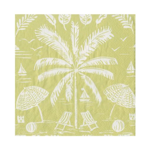 Napkin Kay Lime Palms 18421l