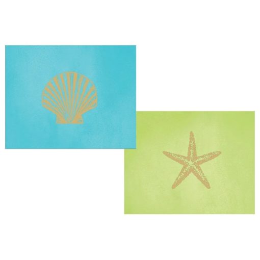 Cardbox 10 Cards /Envelopes Sealife Shell 9261346a