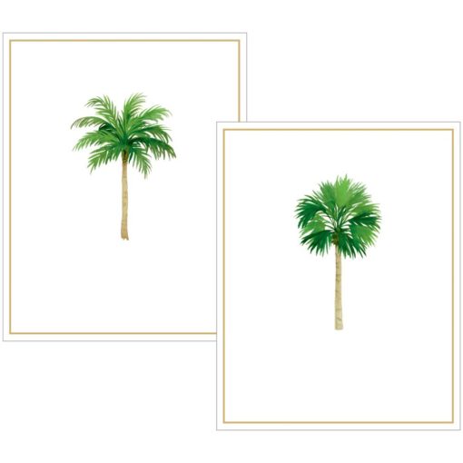 Cradbox 10 Cards/Evelope Palms 9460446a