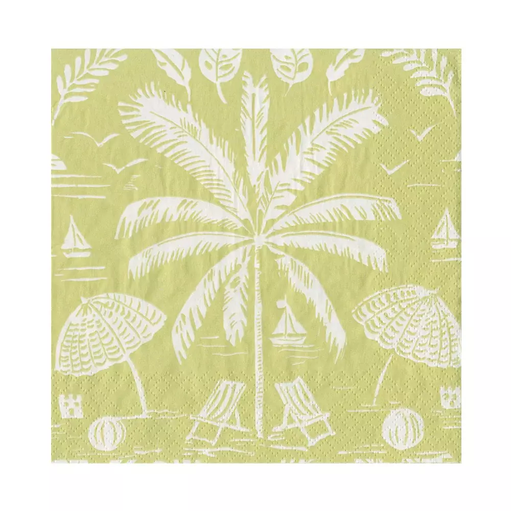 Napkin Kay Lime Palms 18421l