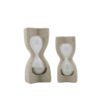 Sandtimer White L h28cm 325-744