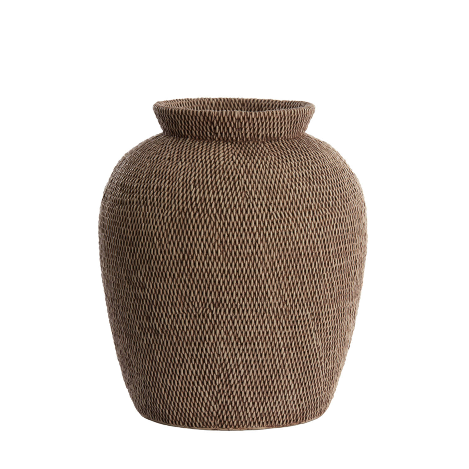 Vase Deco 36xh46,5cm Vendie Brown 5861983