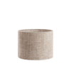 Shade Cylinder 40/40/30cm Okavi Light Brown 2240295