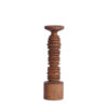 Candle Holder 11xh40cm Bola Wood 6071161