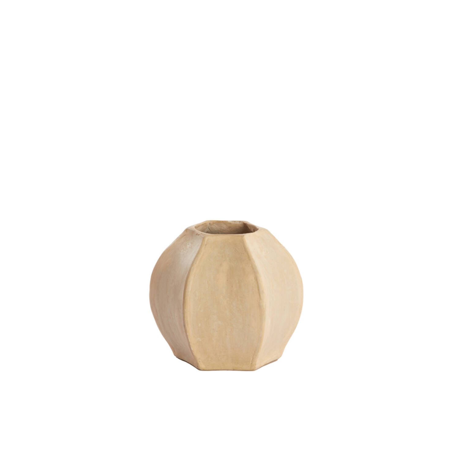 Pot Deco 23,5xh21,5cm Melia Naturel 5860126