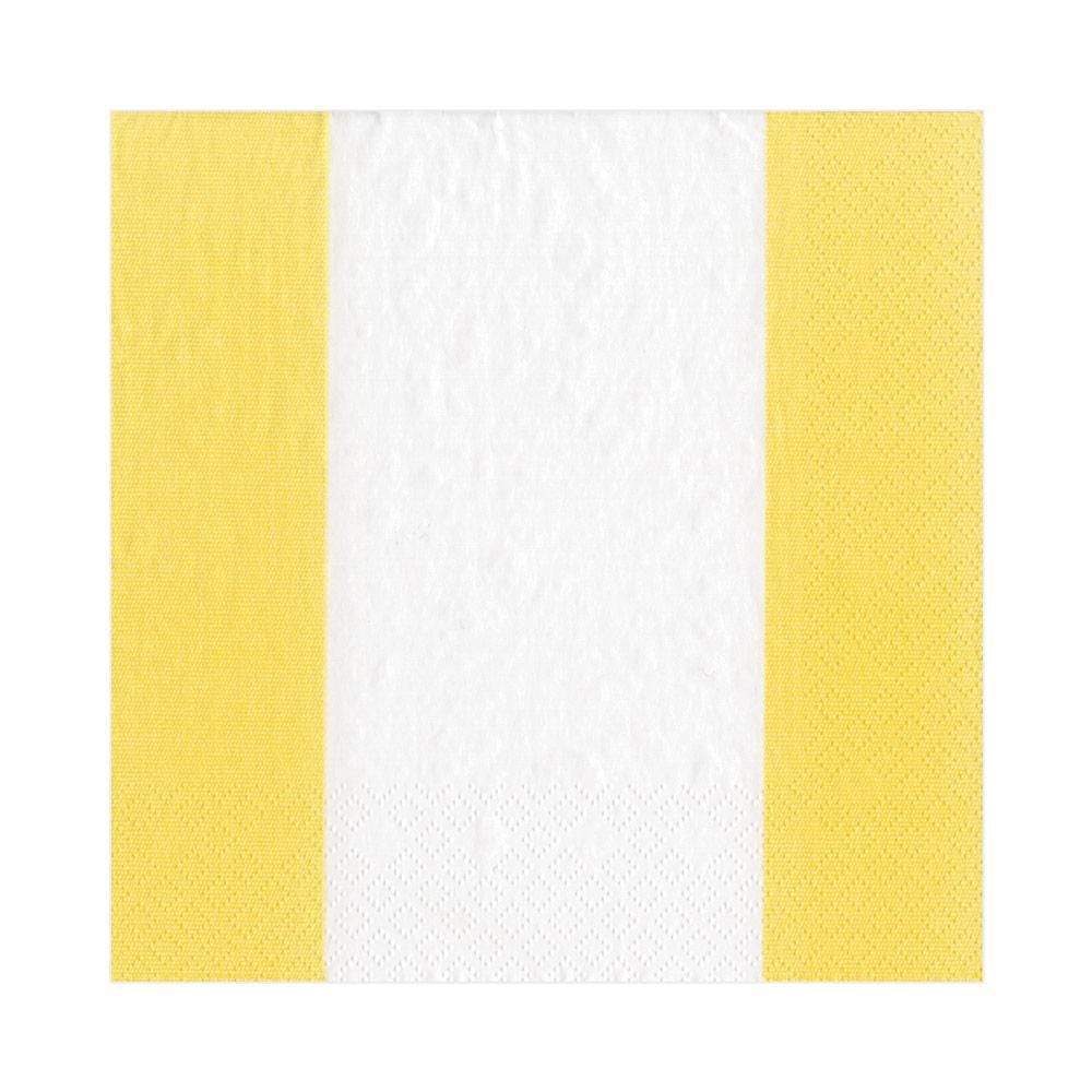 Napkin Yellow Bandol Stripe 15356l