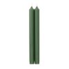 2 pk. Candle Huntergreen ca. 13 cm