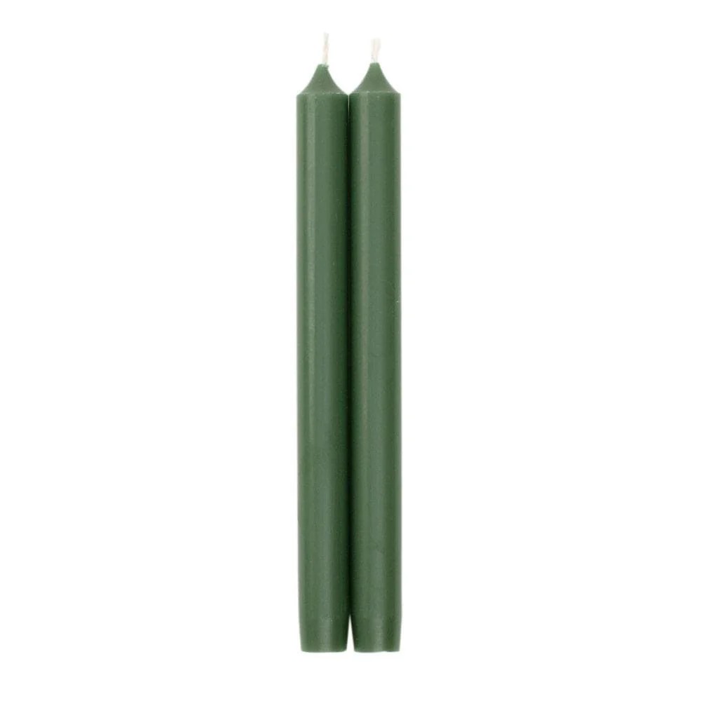 2 pk. Candle Huntergreen ca. 13 cm