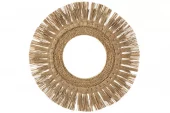 Mirror Round Grass Natural ø66,5 20743