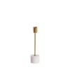 Candle Stick Marble 5xh21,5cm 6069546