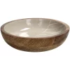 Bowl Leaf Beige 22xh6cm Kal-2363