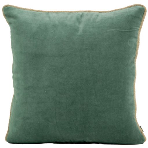 Pute Velur Celadon Green 45x45cm (inkl innmat)