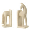 Bookends Modern Horse sett 2 21x10xh27,5cm 50098