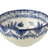 Bowl Granada Blue & White  28xh14cm 52134