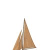 Sailboat Wood 42x9x59cm 50017