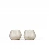 Dcg16081ls Tealight Ribble Light Smoke 14x12h10cm
