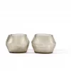 Dcg 1658ls Tealight Cutting Light Smoke 11,5x9,5xh8cm