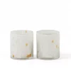 Light Holder Spotted Amber 9xh10cm dcg1661