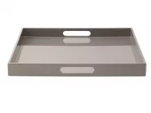 Lux Laquer Tray Warm Grey 40x40cm 070181