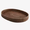 Oval rattan tray 1372038