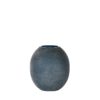 Vase Rice Cut Blue/Grey 26xh29cm dcg1452