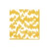 Napkin Yellow Modern Moire 15953c