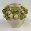 White Ceramic Vase Citrus 27xh26,5cm 270-233