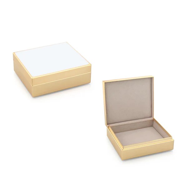 Box Enamel & Golden Box Bx 1014