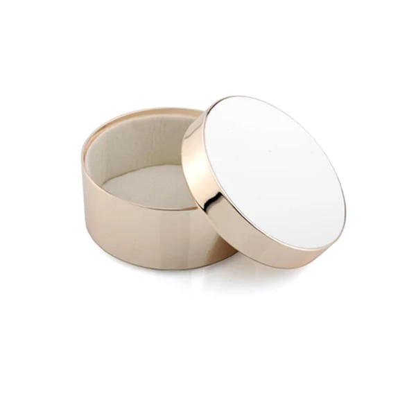 White &Gold Trinket Box Bx1101