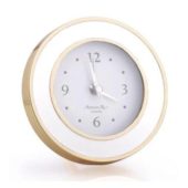 Alarm Clock White & Gold Fr5608