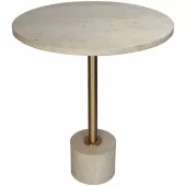 Table Alu Natural 38xh45cm Kal-5825