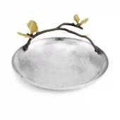 Micheal Aram Butterfly Ginkgo Round Platter 175788