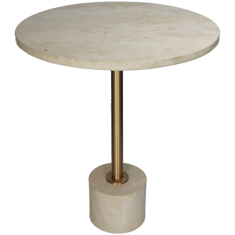 Table Alu Natural 38xh45cm Kal-5825