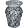 Table Porcelain Blue 27xh41,5cm Kal-5965