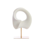 Ornament On Base Cream 34x18xh43cm 7495643