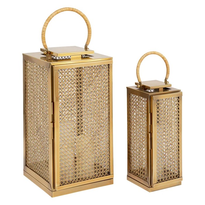 Latern Palazzo Vita Brass L 55614