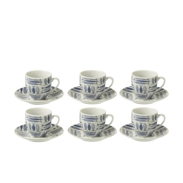 Coffecup Box 6 Fish 53897