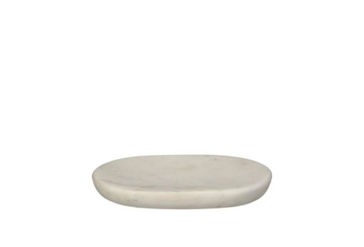 Soap Dish Marble White 14x9xh1,5cm Kal-4140
