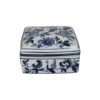 Box Porcelain Blue 19x18xh11,5cm Kal-5967