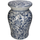 Table Porcelain Blue 27xh41,5cm Kal-5965