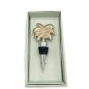 Bottle Stopper Palmtree Matt Brass Dia071bb