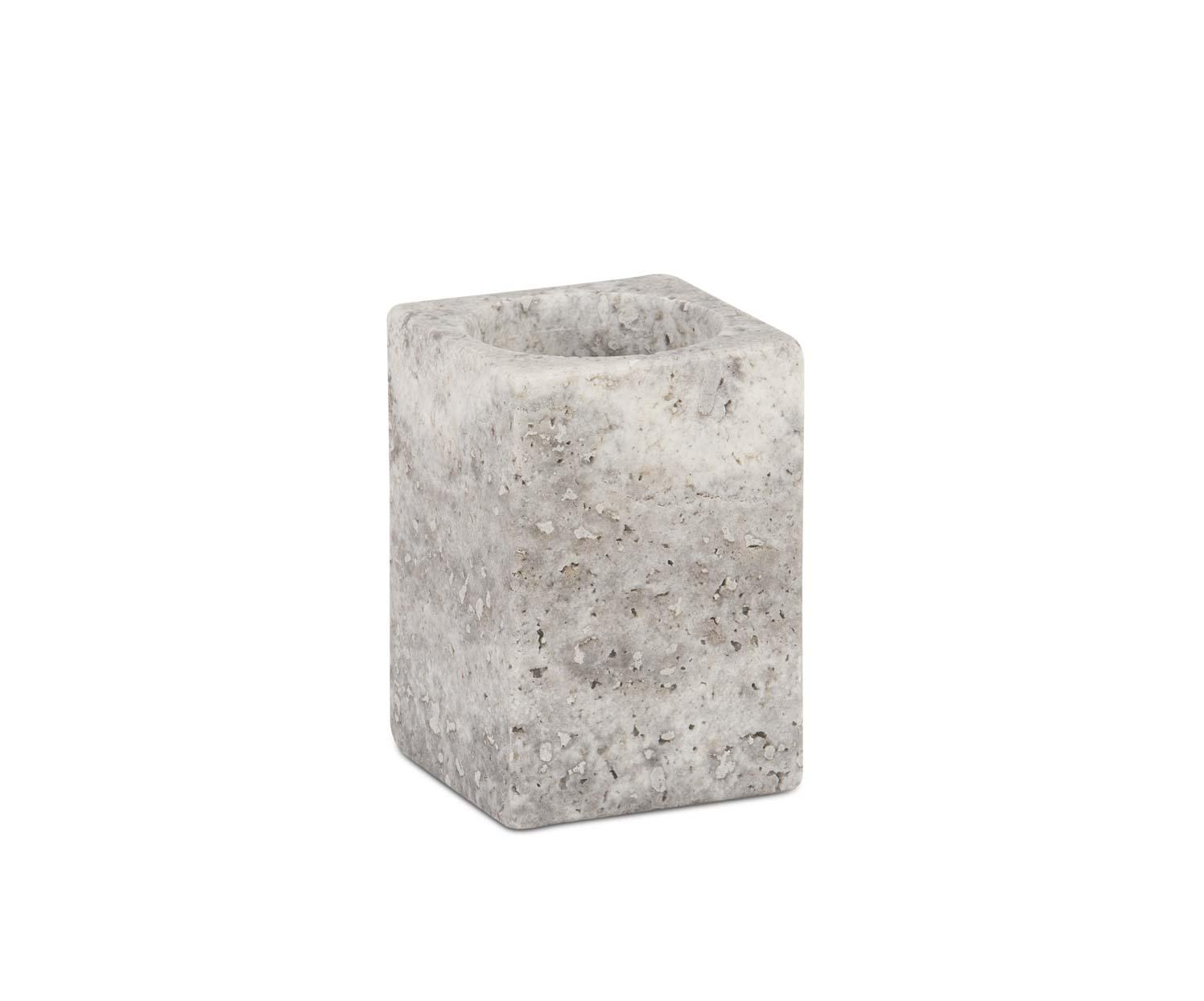 Grey Marble Thootbrush Holder Ba25094
