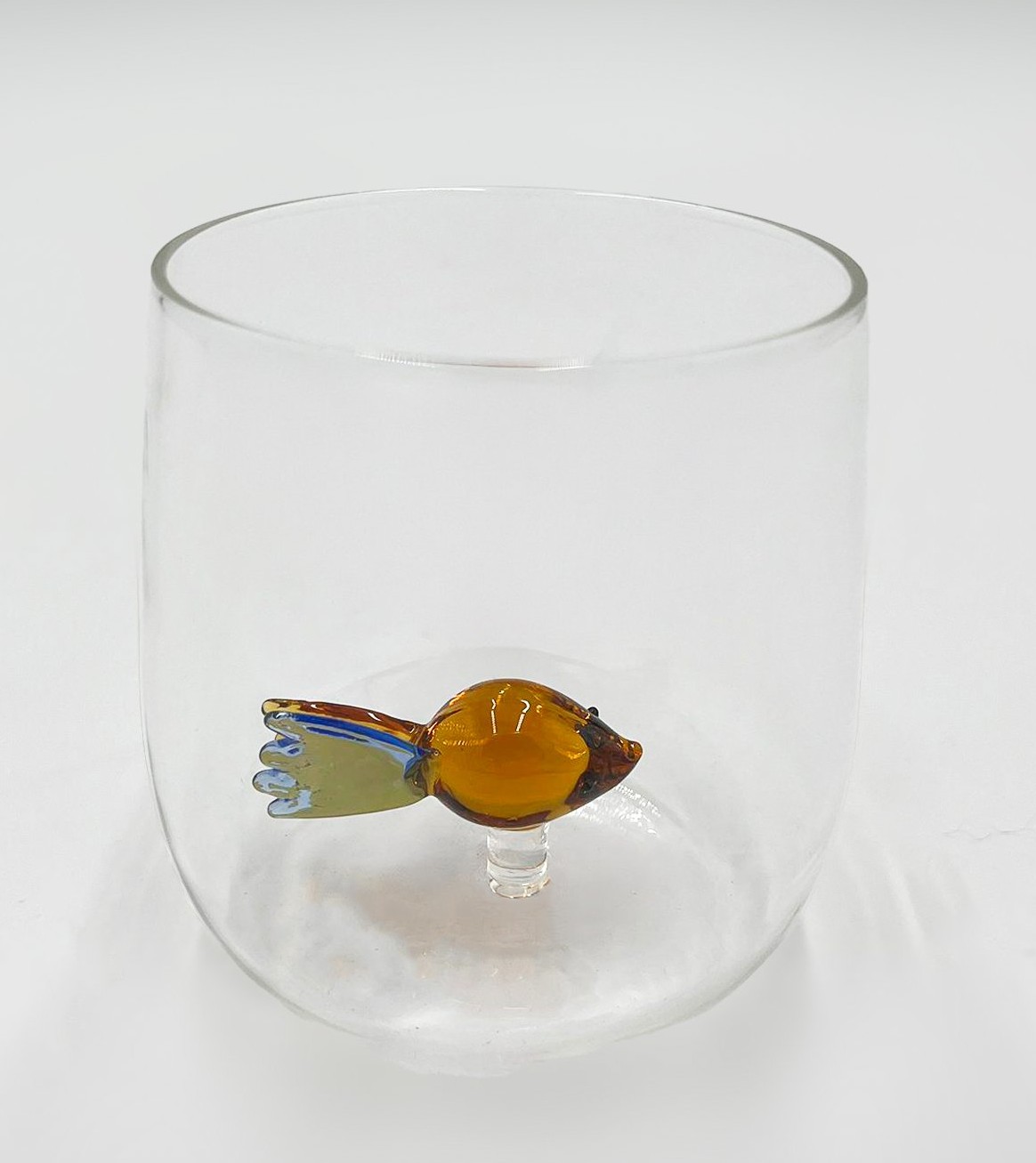 Waterglass Fish Amber 3d Did505f