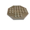 Wooden Solitare Game w Wooden Balls 25x25cm 680-149