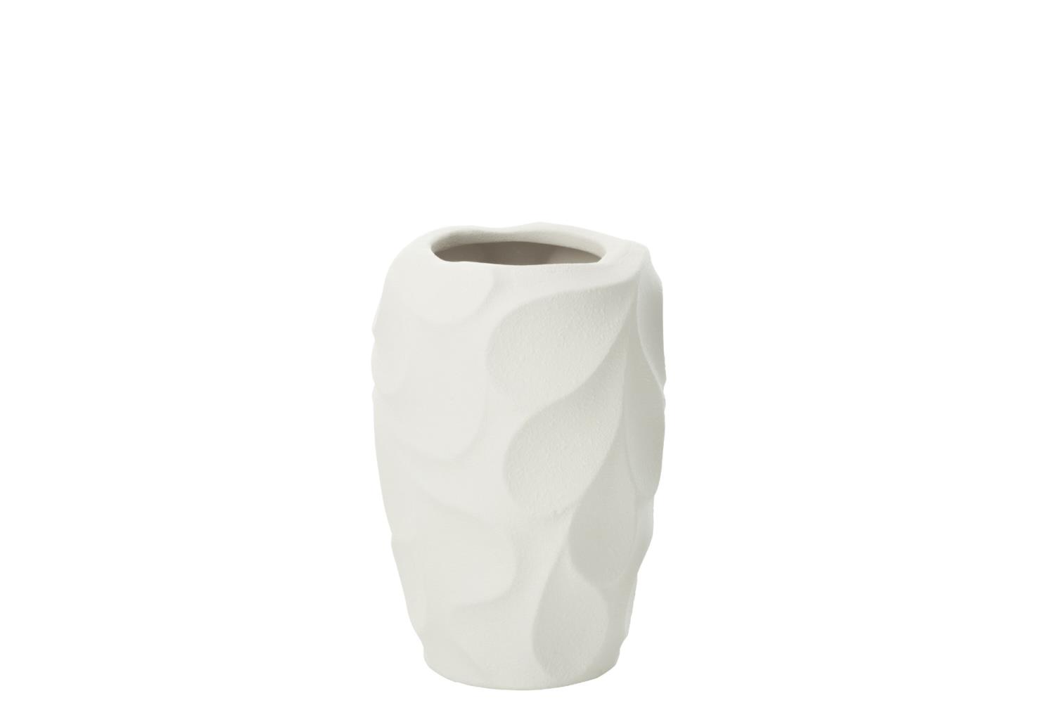 Vase Merena Clay White 21,5xh32cm 53340